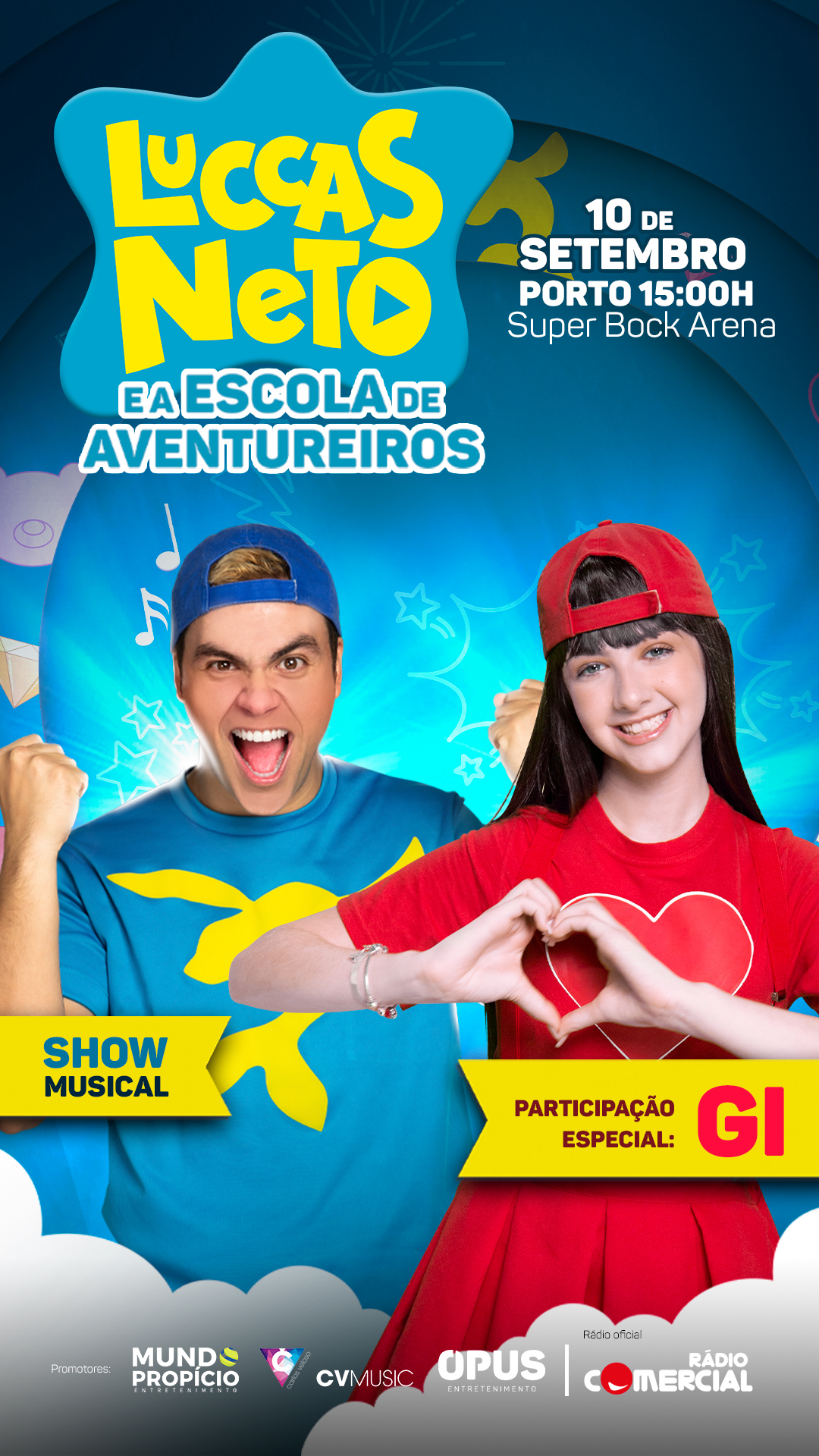 Luccas Neto e a Escola de Aventureiros - Super Bock Arena