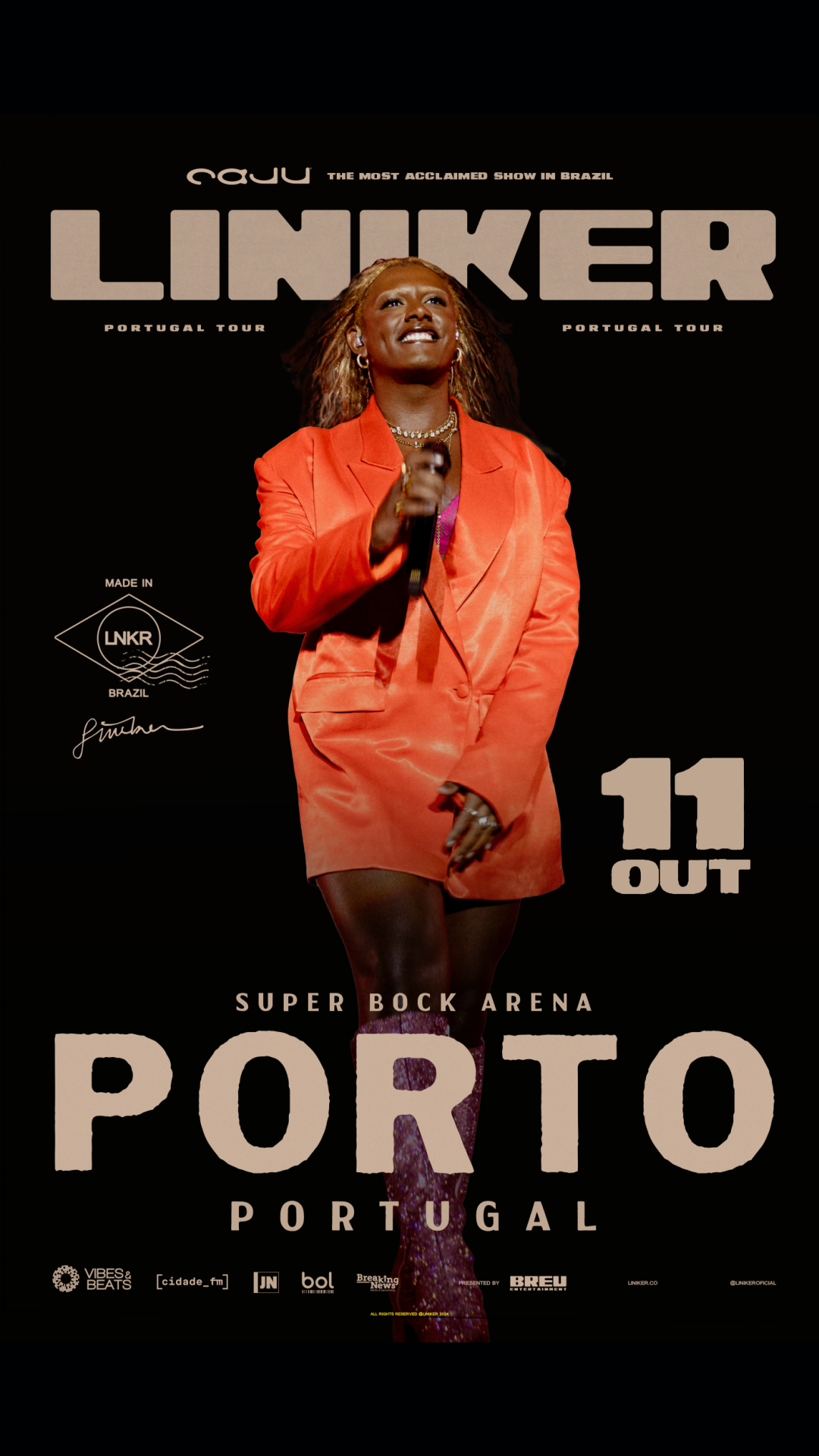 Liniker - Super Bock Arena em Porto